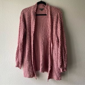 WILD FABLE pink popcorn cardigan
